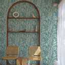 Tempaper Green Grassroots Removable Peel and Stick Wallpaper, 20.5 in X 16.5 ft, Made in The USA