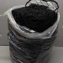 Windyun 1 Pc Bird Netting Bird Net Chicken Coop Mesh Heavy Duty Deer Fence Aviary Net Reusable Fruit Tree Poultry Barrier for Garden Protection Vineyard Against Hawk Squirrel, Black