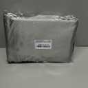 HOdo Home Satin Duvet Cover King Size, 3 Piece Silk Like Comforter Cover, Ultra Soft and Breathable Bedding Set with Zipper Closure & Corner TiesGrey