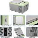 Alpicool C9PT Mini Portable Freezer, 12 Volt Car Refrigerator, 10 Quart Fast Cooling, with 12/24V DC and 100-240V AC for Outdoor, Camping, RV, Truck, Boat