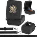 XEGIMOR Silicone Case for Bitzee Harry Potter Interactive Digital Pet, Protective Cover for Harry Potter Bitzee Virtual Electronic Pets Accessories (Black Case)