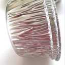 100 Aluminum Foil Muffin Cupcake Ramekin 4oz Cups with Lids Disposable