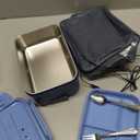 Carsolt Cordless Electric Lunch Box for Adults, 1.8L Rechargeable Heated Lunch Box for Men, Portable Self-Heating Food Warmer for Car/Truck/Office Christmas White Elephant Gifts for Men Women (Blue)