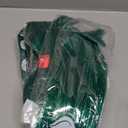Green Braiding Hair with Tinsel 30 Inch Pre Stretched Braiding Hair 2 Packs Pre Feathered Hair Extensions Yaki Texture Braids Hair Easy to Use