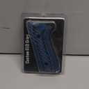 Guuun G10 Grips for Taurus PT92 Grip Compatible with PT 92/99/100/101 and Decocker Crosshatch Texture - 6 Color Options (Blue/Black)