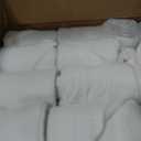 Newwiee 48 Pcs Fleece Throw Blankets Bulk 50'' x 60'' Oeko-tex Standard 100 Certified Spring Outdoor Wedding Guest Blankets Lightweight for Sleepover Donation Lap Pet Sofa Home (White)