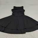 Kaximil Women's Ruffle Hem Boat Neck Mini Dress Sleeveless Ruched Corset Short Party Dresses Small