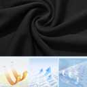 MAGCOMSEN Women's Long Sleeve Shirts UPF 50+ Sun Protection Shirts for Hiking Fishing Workout Rash Guard (Black)