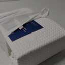 Bedsure Cotton Duvet Cover King - 100% Cotton Waffle Weave Coconut White Duvet Cover King Size, GentleSoft and Breathable Bedding Set for All Season, 3 Pieces, 104"x90"