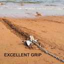 MARINE SYSTEM Anchor Kit Fluke Anchor with Anchor Chain and Boat Anchor Rope Set for Boats Pontoon, Deck, Fishing, and Sail