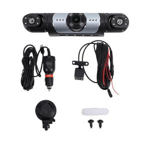 4 Channel Car Dashcam, Front Rear Interior Camera System with 1080P Resolution, Parking Monitor and WiFi Connection for Vehicle Security and Accident Evidence