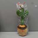 SANJOIN Cactus Baby Toy Talking Dancing Singing Adjustable Volume, Baby Girl for 1 Year Old, Infant Toys for 0-6 6-12 Months Easter Basket Stuffers