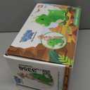 iPlay, iLearn Bouncy Pals Dinosaur Hopper Toy 2 Year Old Boy, Toddler Plush Bounce Animals, Ride on Bouncing Triceratops for Kids, Outdoor Hopping Horse Bouncer, Cool Birthday Gifts 3 4 5 6 Yr Girls