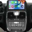 [4G+64G] Car Radio for Dodge Grand Caravan 2011-2020/for Chrysler Town & Country 2012-2016, 8 Core Android Touch Screen Stereo, DSP 32 EQ Audio/IPS Screen/Carplay/Android Auto/SWC/BT 5.0/WiFi