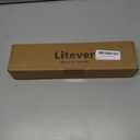 Litever LED Safe Light Kit. Human Motion Sensor Activated. 6 Slim LED Light Bars. Linkable Extendable Plug-in for Gun Safe, Locker, Closet, Showcase, in-Cabinet Under Counter Pantry. Daylight 5000K