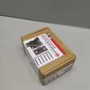 304 Stainless Steel Wooden Fence Self-Locking Gate Latch Heavy-Duty Gravity-Style Fence Gate Latch Privacy Latch, For Wooden Doors, Metal Doors, and Vinyl Fences Gate Lock Hardware (Black-Sand)