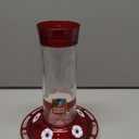 More Birds Bird Health Diamond Hummingbird Feeder, 30oz, Red