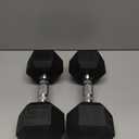CAP Barbell Barbell 25 LB Pair Coated Hex Dumbbell Weight