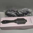 Hair Dryer Brush Blow Dryer Brush in One, Upgraded 4 in 1 Hair Dryer and Styler Volumizer with Negative Ion Anti-frizz Ceramic Titanium Barrel Hot Air Hair Straightener Brush