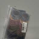 2 x 120 PCS(4mm) Black Elastics Hair Ties for All Hair Types, Pain-Free Hair Accessories for Women & Men,No Damage Hair Ponytail Holders Perfect for Long Lasting Braids, Ponytails and More