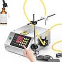 Liquid Filling Machine 0.1-5 Fl Oz Peristaltic Pump Bottle Filler Machine Automatic Bottling Machine Digital Control for Cosmetic Oil, Essential Oil, Wine, Beverage, Lotion(Single Nozzle)