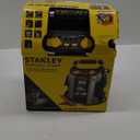 STANLEY J5C09 Portable Power Station Jump Starter 1000 Peak Amp Battery Booster, 120 PSI Air Compressor, USB Port, Battery Clamps