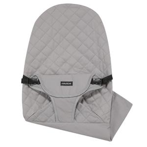 Fabric Seat for Bouncer - Cover for Baby Bjorn Bouncer Balance Soft & Bliss, 100% Cotton, Skin -Friendly, Machine Washable, Light Grey (Gray)