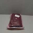 HEYWEAN Full Body Dog Diaper with a Puppy Nappies Physiological Dog Surgery Recovery Suit for Male Female Dogs (Medium, WineRed)