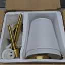 NIORSUN Battery Operated Wall Sconce Set of 2,Gold Rechargeable Wall Lights with 5200mAh Dimmable Bulbs and Remote,10 Colors Wireless Wall Lamps for Bedroom Living Room Hallway Decor