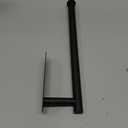 Paper Towel Holder, Self Adhesive or Drilling Paper Towel Holder Under Cabinet, Stainless Steel Black Paper Towel Holders Wall Mount for Kitchen, Bathroom, Sink, Pantry, Fridge