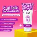 Not Your Mother's Fragrance-Free Curl Talk Sculpting Gel & Defining Cream (2-Pack) - 6 fl oz - Protein-Free Hair Products for Sensitive Curls