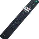 RMF-TX520U Replacement Voice Remote Applicable for Sony TV KD-43X80J KD-50X80J KD-55X80J KD-55X85J KD-65X80J KD-65X85J KD-75X85J XR-55A80J XR-55X90J XR-65A80J XR-65X90J XR-77A80J KD-75X80J KD-43X85J