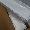 4 Pack Plastic Drawer Organizer 9.5 x 3 x 1.4 Inch Tabletop Organizer Tray Stationery Holder White Half Accessory Tray Stackable Storage Container for Vanity Office Home Utensils Gadgets Shelf Kitchen