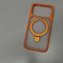 TORRAS for iPhone 17 Pro Case with Stand, Fit for MagSafe, 4X Military Drop Protection, Camera Control Button, Slim Soft Edge Phone Case for iPhone 17 Pro, Translucent Matte Cover 6.3", Bright Orange