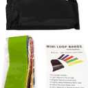 Resistance Band Set - Natural Latex - Set of 5 Bands - Increasing The Effectiveness of Exercises