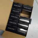 ELECTECK 10 Pack GFCI Outlets 15 Amp, Non-Tamper Resistant, Decor GFI Receptacles with LED Indicator, Ground Fault Circuit Interrupter, Wallplate Included, ETL Listed, White