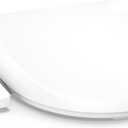 TOTO® WASHLET® S1 Electronic Bidet Toilet Seat with Instantaneous Water Heating, Round, Cotton White - SW2325#01