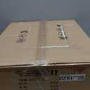 Modern Ceiling Fan with Lights Remote Control, 32" Black 6 Speeds 3 Light Color Low Profile Flush Mount Ceiling Fan for Kitchen Bedroom