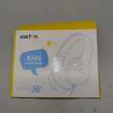 EarFun Kids Headphones Wired with Microphone, 85/94dB Volume Limit Headphones for Kids, Portable Wired Headphone with Shareport, Stereo Sound Foldable Headset for School/Tablet/iPad/Kindle Blue Green