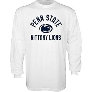 Blue 84 NCAA mens Long Sleeve T Shirt Line Up Secondary Color (Large)