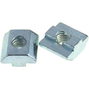 T Nuts Tee Sliding Slot Nuts 40 Series M8 Threaded Slide in Pre-Assembly for 40x40 Aluminum Extrusions Frame with Profile 4040 Sereis 8mm Slot for CNC Router Build Rail 3D Printer 12pcs