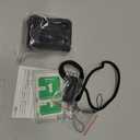 FitStill Silicone Sleeve Case for Go Pro Hero12 /Hero11 /Hero 10 /Hero 9 Black, Battery Side Cover & Lens Caps & Screen Protectors & Lanyard for Go Pro Hero 12/11 /10/9 Black Accessories Kit