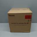 13x5.00-6 Tire and Inner Tube Set, TR-13 Straight Valve Stem, Replacement Riding Mower Front Wheel Assembly, Pack of 2 