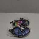 Vvinca Swim Goggles, Kids Goggles with Earplugs& Nose Clip Wide View Anti-Fog/UV Swimming Goggles for Age 3-15 Boys Girls (01-black)