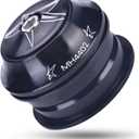 Keenso headsets with 44mm Cups Threadless Aluminium Alloy Headset Replacement Accessory (Black)