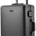 YYW Full Aluminum Frame Carry On Luggage - Airline Approved Hardside Spinner Suitcase with Lock, Lightweight Check-In Bag