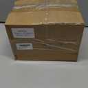 Acrylic Suggestion Box 8.2 x 6.7 x 5 Inch Large Donation Box Safe Ballot with Lock and Sign Holder for Voting Charity Business Cards Collection Display Ticket Comment(Blue)