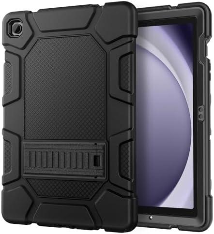 Azzsy Case for Samsung Galaxy Tab A9+/A9 Plus 11” 2024 Model (SM-X210/X216/X218), Heavy Duty Shockproof Rugged High Impact Protective Case, Black