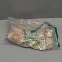 LIBERECOO Round Fitted Tablecloth with Elastic, Flannel Backed Vinyl Tablecloths for 45" - 56" Tables, Waterproof Wipeable Reusable Plastic Table Cloth for Indoor & Outdoor, Boho Sunburst Medallion