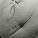 Blazing Needles,Polyester Microsuede Papasan Cushion, 1 Count (Pack of 1), Sage Green